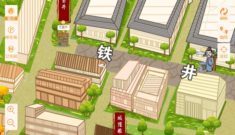 江夏智慧景区：手绘地图与语音导览的完美融合